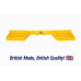 TOWBAR REAR STEP HEAVY DUTY DOUBLE YELLOW (CPDS101Y)